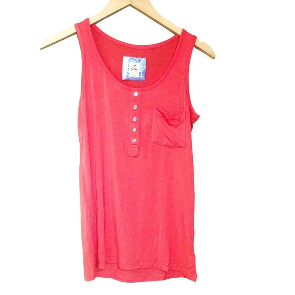 NWT ECHO Womens Sleep Shirt Small S Coral